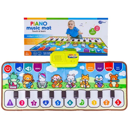 Edukacyjna, Muzyczna Mata Dla Dzieci, Pianino - Muzyka, Instrumenty 80x30cm