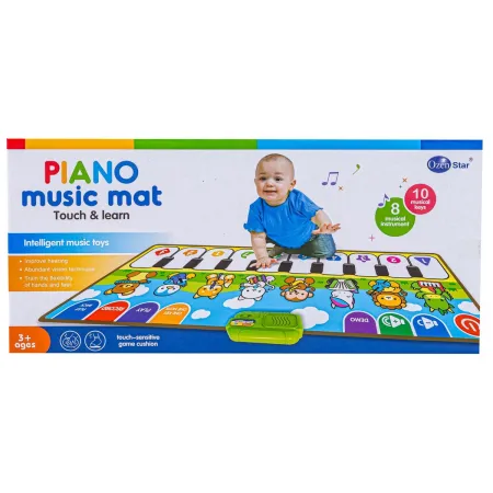 Edukacyjna, Muzyczna Mata Dla Dzieci, Pianino - Muzyka, Instrumenty 80x30cm-1886503