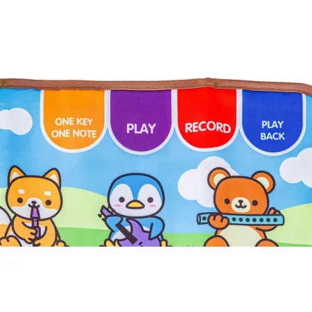 Edukacyjna, Muzyczna Mata Dla Dzieci, Pianino - Muzyka, Instrumenty 80x30cm-1886507