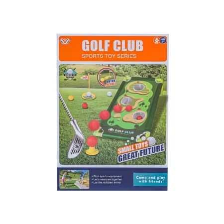 Mini golf, Zestaw dla dzieci do gry w mini golfa, Plansza + Kije + Akcesoria-1886510