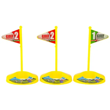 Mini golf, Zestaw dla dzieci do gry w mini golfa, Plansza + Kije + Akcesoria-1886516