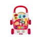Edukacyjny Chodzik dla dzieci, Jeździk Muzyczny, Pchacz Czerwony-1886265