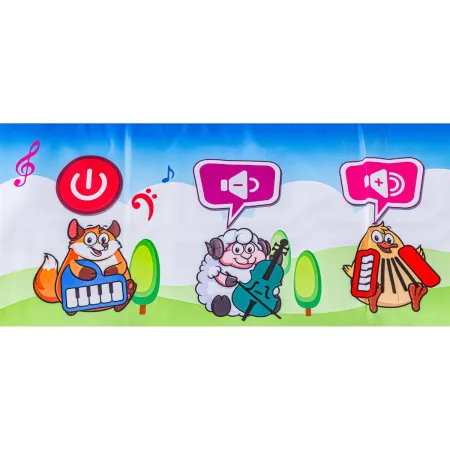 Edukacyjna, Muzyczna Mata Dla Dzieci, Pianino - Muzyka, Instrumenty-1896266