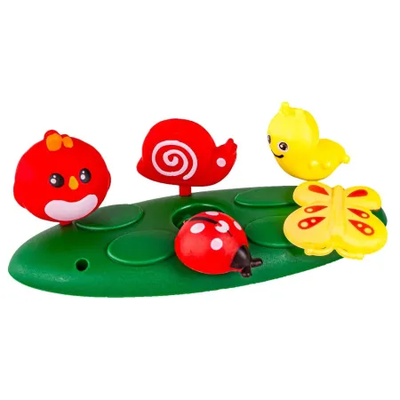 Klocki Konstrukcyjne 322 elementy, Zestaw Do Zbudowania Kwiatowej Kompozycji, Ogród + Kwiatki-1896319