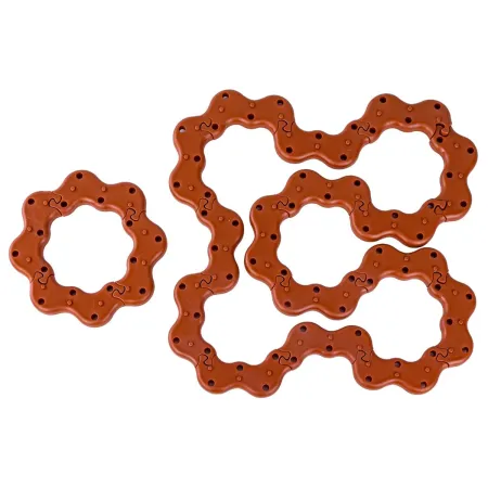 Klocki Konstrukcyjne 322 elementy, Zestaw Do Zbudowania Kwiatowej Kompozycji, Ogród + Kwiatki-1896323