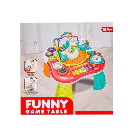 Edukacyjny Interaktywny Muzyczny Stolik Dla Dzieci Pianinko Ciuchcia Melodie-1896326