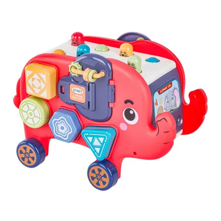 Edukacyjny, Interaktywny Zabawny Słonik, Funny Cartoon Elephant, Wesoły Słoń-1896398