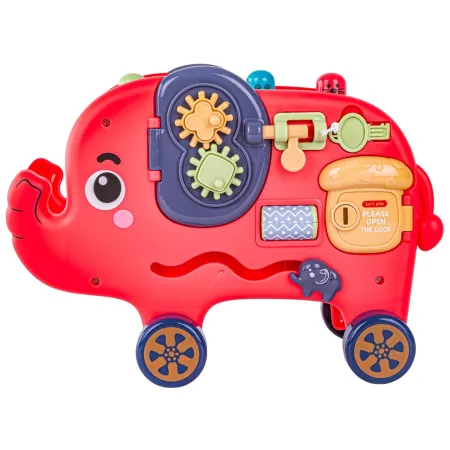 Edukacyjny, Interaktywny Zabawny Słonik, Funny Cartoon Elephant, Wesoły Słoń-1896400