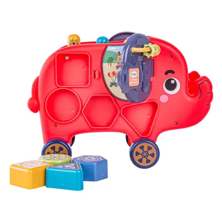 Edukacyjny, Interaktywny Zabawny Słonik, Funny Cartoon Elephant, Wesoły Słoń-1896404