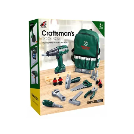 Zestaw Narzędzi Z Plecakiem, Wkrętarka, Narzędzia, Akcesoria Do Majsterkowania-1896416