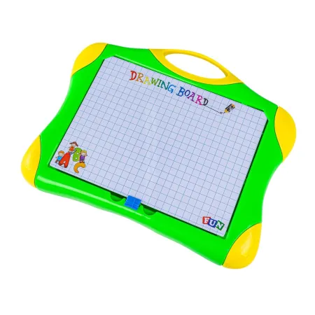 Wielofunkcyjna tablica magnetyczna 2w1, Pisak, Magnesy - literki, cyferki-1896835