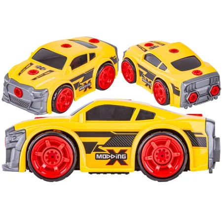 Sportowy Samochód do rozkręcania i skręcania 2w1 TUNING + Wkrętarka-1896847