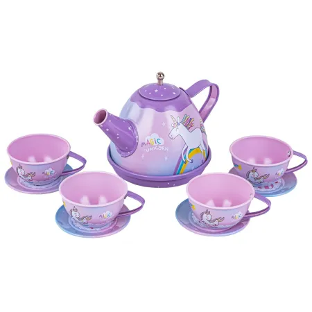 Zestaw kawowy w kuferku, Czajnik, Filiżanki, Słodycze + Akcesoria 48 el.-1896864