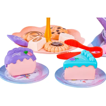 Zestaw kawowy w kuferku, Czajnik, Filiżanki, Słodycze + Akcesoria 48 el.-1896876