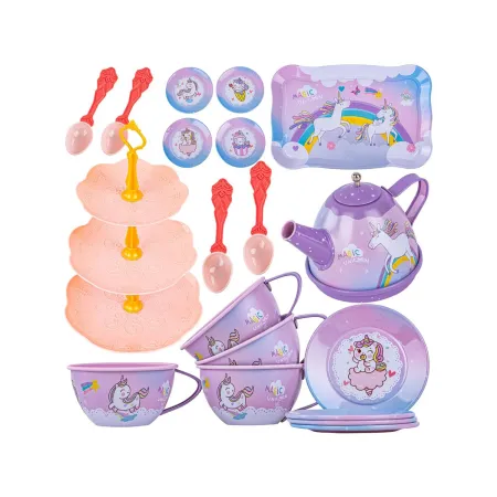 Zestaw kawowy w kuferku, Czajnik, Filiżanki, Słodycze + Akcesoria 48 el.-1896878