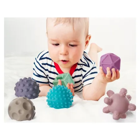 Klocki Sensoryczne dla malucha, Miękkie Klocki, Cyferki, Figury geometryczne, Kształty, Wieża 23 sztuki-1896882