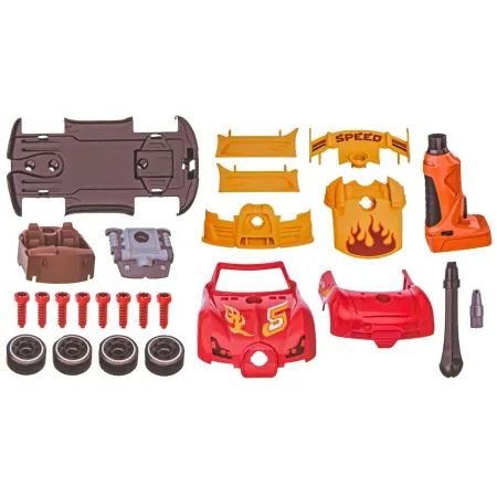 Sportowy Samochód do rozkręcania i skręcania 2w1 TUNING + Wkrętarka-1896986