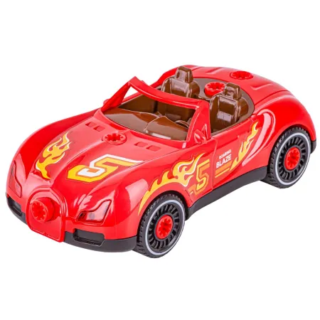 Sportowy Samochód do rozkręcania i skręcania 2w1 TUNING + Wkrętarka-1896987