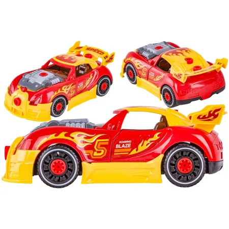 Sportowy Samochód do rozkręcania i skręcania 2w1 TUNING + Wkrętarka-1896997