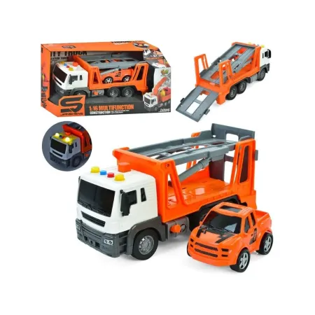 Multifunkcyjna Ciężarówka, Laweta, Transporter + Samochód Pomoc Drogowa 1:16 Auto-1897044