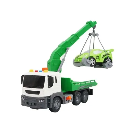 Multifunkcyjna Ciężarówka, Laweta, Dźwig, Transporter + Samochód 1:16-1897048
