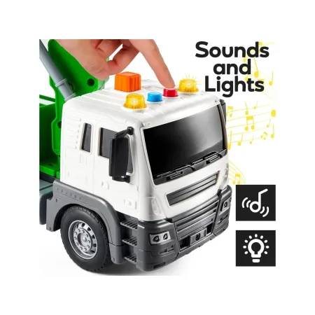 Multifunkcyjna Ciężarówka, Laweta, Dźwig, Transporter + Samochód 1:16-1897051