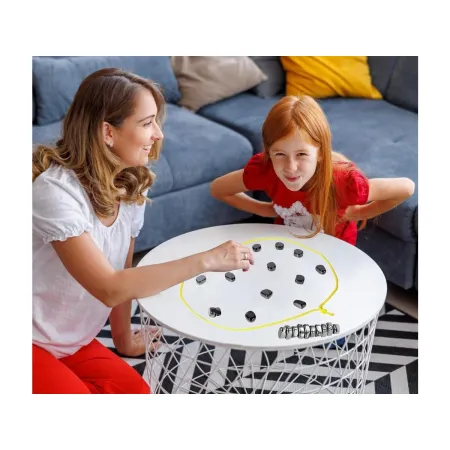 Gra Szachy Kamienie Magnetyczne Planszowa, Magnetyczna Gra Strategiczna, Magnetic Chess + Podkładka-1897061
