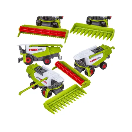 Zestaw Maszyn Rolniczych, Farma, Autka Traktory Resoraki + Akcesoria-1897236
