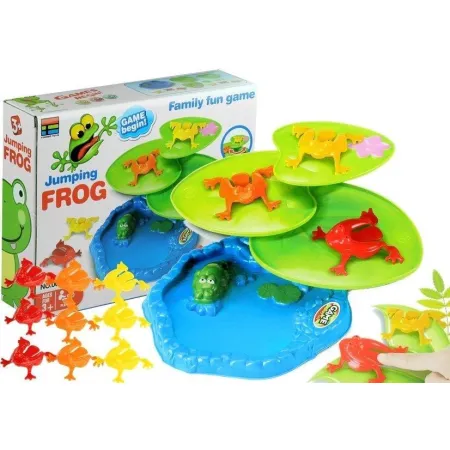 Wesoła Gra Zręcznościowa - SKACZĄCE ŻABKI 