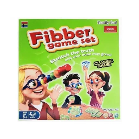 Zabawna gra rodzinna KŁAMCA Kłamczuch, Karty, Pinokio, Okulary I Nos-1897258