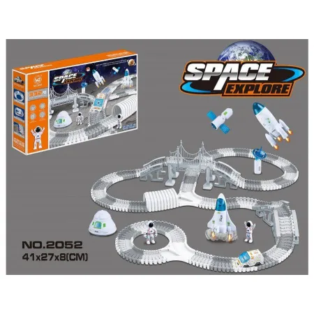 TOR WYŚCIGOWY Samochodowy Stacja Kosmiczna, KOSMOS Rakieta Kosmiczna 332 el.-1897268