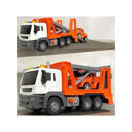 Multifunkcyjna Ciężarówka, Laweta, Transporter + Samochód Pomoc Drogowa 1:16 Auto Przecena 1-1897270