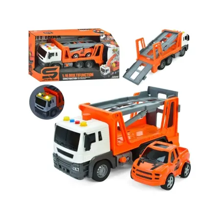 Multifunkcyjna Ciężarówka, Laweta, Transporter + Samochód Pomoc Drogowa 1:16 Auto Przecena 1-1897272