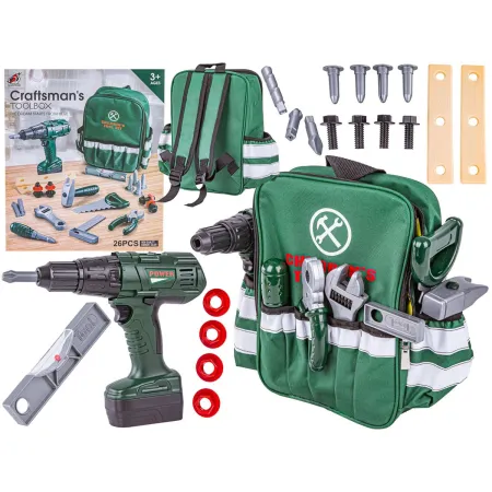 Zestaw Narzędzi Z Plecakiem, Wkrętarka, Narzędzia, Akcesoria Do Majsterkowania