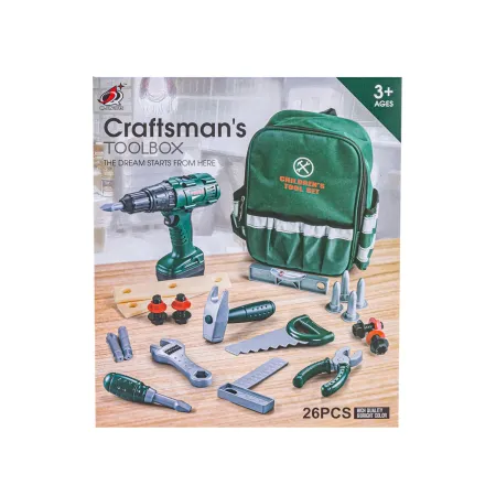 Zestaw Narzędzi Z Plecakiem, Wkrętarka, Narzędzia, Akcesoria Do Majsterkowania-1897321