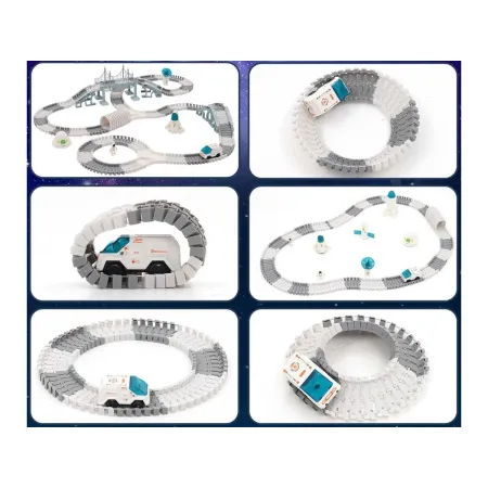 TOR WYŚCIGOWY Samochodowy Stacja Kosmiczna, KOSMOS Rakieta Kosmiczna 332 el.-1897368