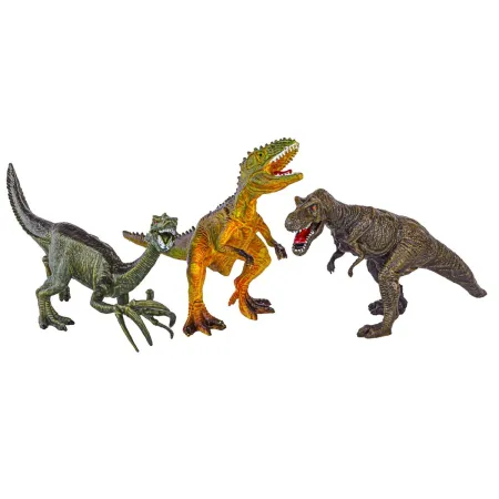 Zestaw Figurek Dinozaurów w kuferku + mata, Dinozaury 9 sztuk-1897409