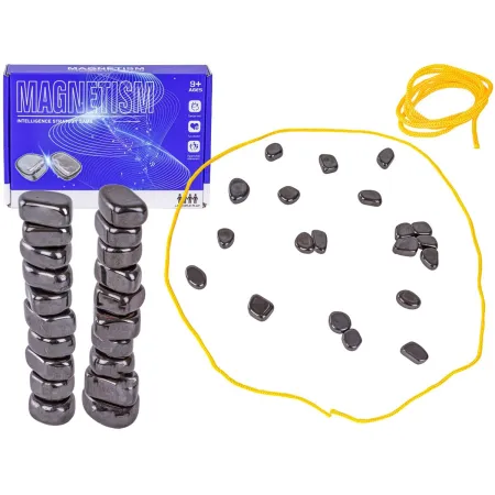 Gra Szachy Kamienie Magnetyczne Planszowa, Magnetyczna Gra Strategiczna, Magnetic Chess