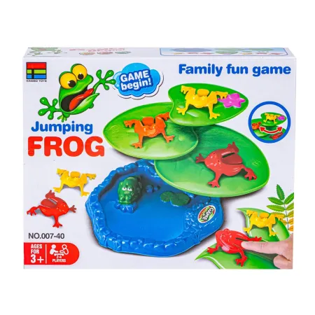 Wesoła Gra Zręcznościowa - SKACZĄCE ŻABKI 