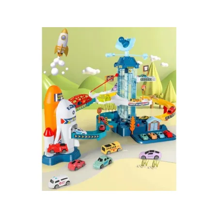 Zjazd Tor Samochodowy Parking Winda Stacja kosmiczna + Pojazdy-1898079