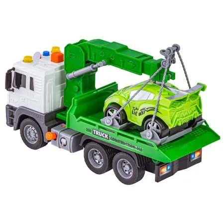 Multifunkcyjna Ciężarówka, Laweta, Dźwig, Transporter + Samochód 1:16-1898087