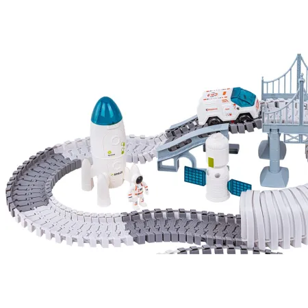 TOR WYŚCIGOWY Samochodowy Stacja Kosmiczna, KOSMOS Rakieta Kosmiczna 332 el.-1898111