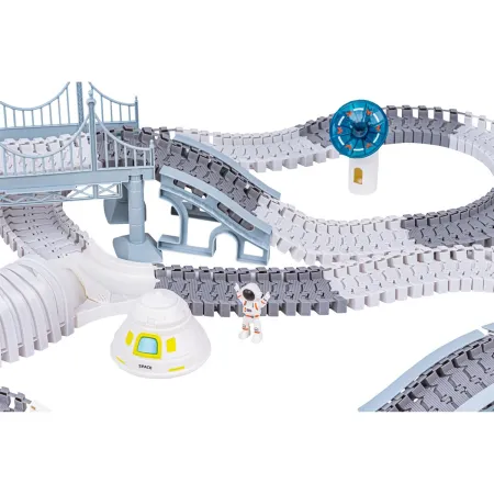 TOR WYŚCIGOWY Samochodowy Stacja Kosmiczna, KOSMOS Rakieta Kosmiczna 332 el.-1898112