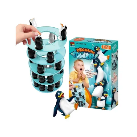 Gra zręcznościowa PINGWINKOWA WIEŻA 