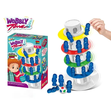Rodzinna gra zręcznościowa CHWIEJNA WIEŻA 