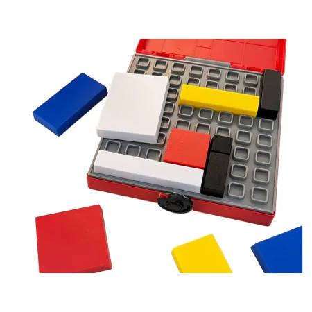 Logiczna gra zręcznościowa IQ Puzzle, Układanka, Łamigłówka, Kolorowe klocki-1898199