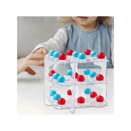 Gra logiczna TIC TAC TOE Układanka Łamigłówka, Kółko Krzyżyk 3D, 3 w Rzędzie-1898214