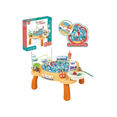 Zręcznościowa gra rodzinna - wędkowanie, łowienie rybek, Stolik-1898227