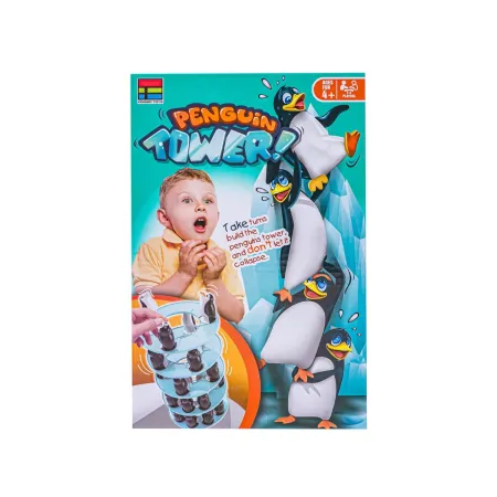 Gra zręcznościowa PINGWINKOWA WIEŻA 