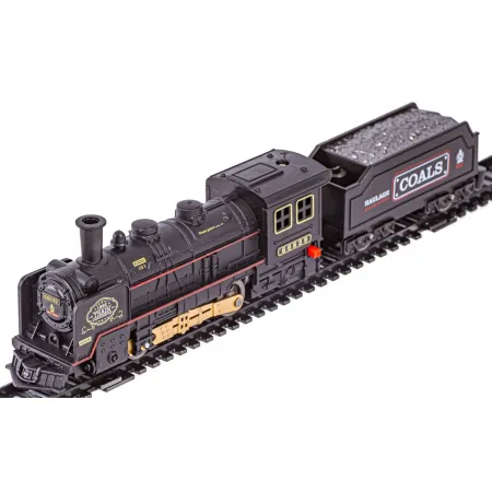 Elektryczna Kolejka Lokomotywa - Parowóz + 5 Wagonów-1898445